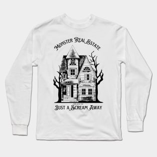 Monster Real Estate Long Sleeve T-Shirt